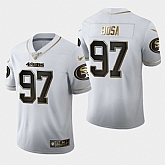Nike 49ers 97 Nick Bosa White 100th Season Vapor Untouchable Limited Jersey Dyin,baseball caps,new era cap wholesale,wholesale hats